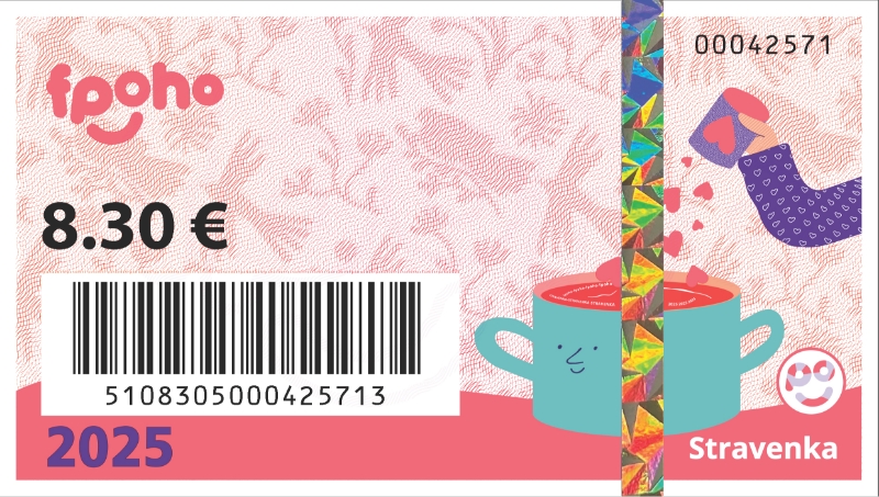 fpoho stravenka v hodnote 8.30€