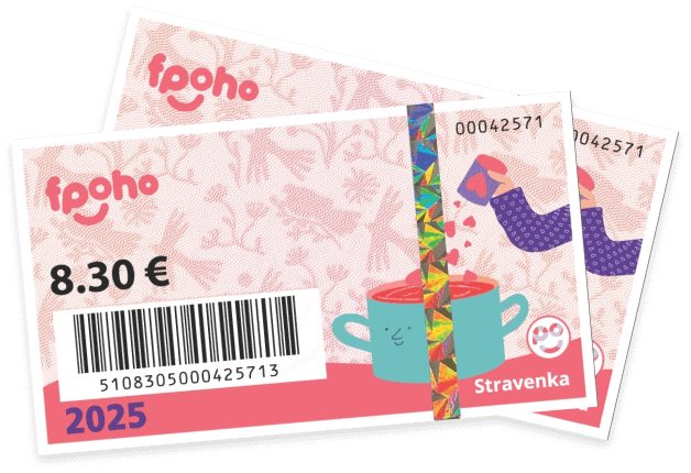 Vzor fpoho stravenky v hodnote 8.30€