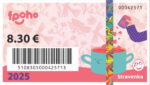 fpoho vzor Stravenka v hodnote 8.30€